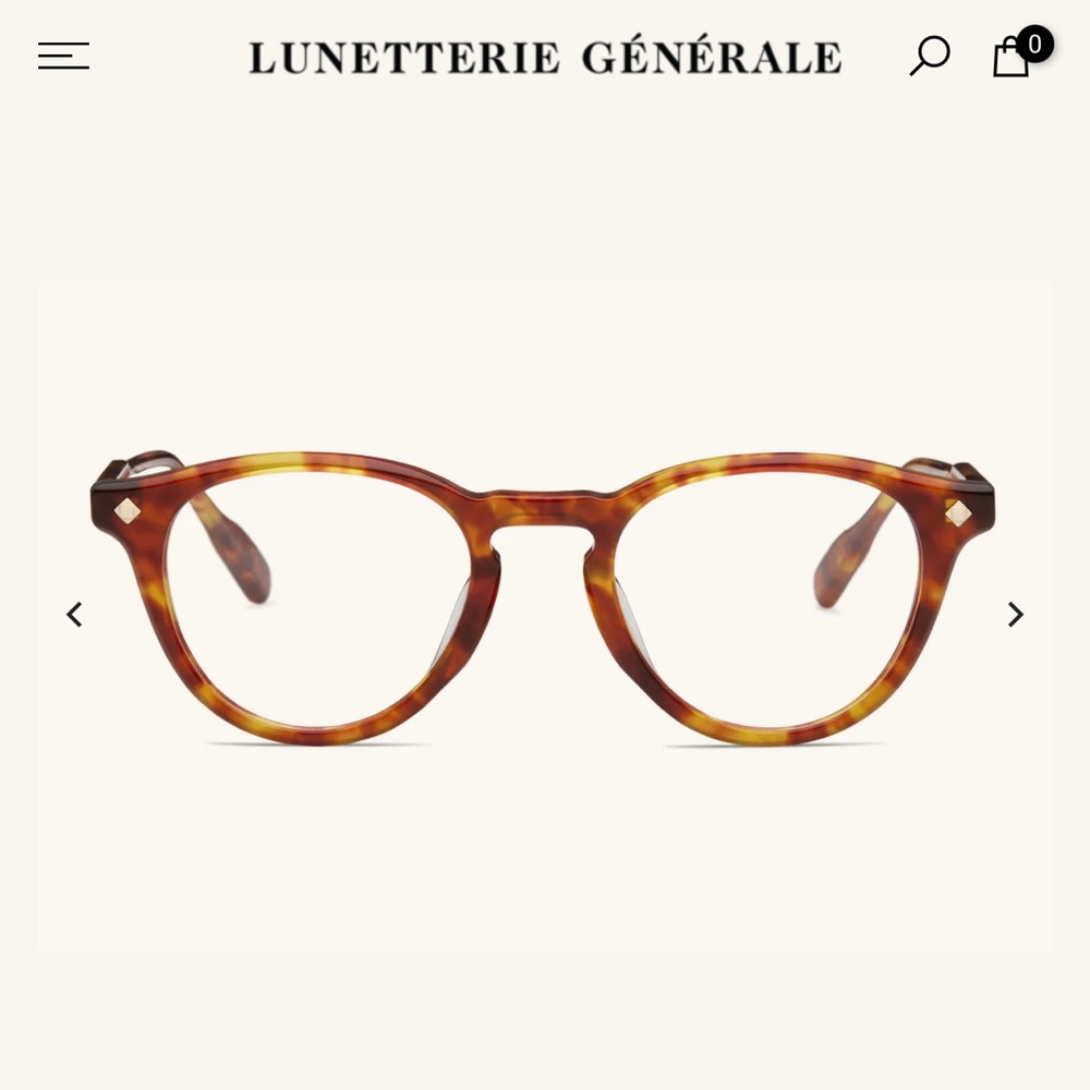 Lunette Generale Tortoise Glasses